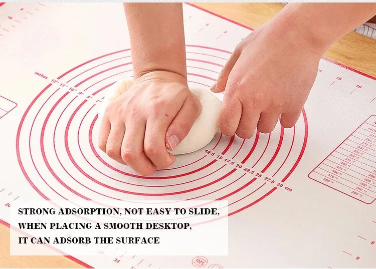 1PCS Kneading Dough Mat Silicone Baking Mat Pizza Cake Dough Maker Kitchen Cooking Grill Gadgets Bakeware
