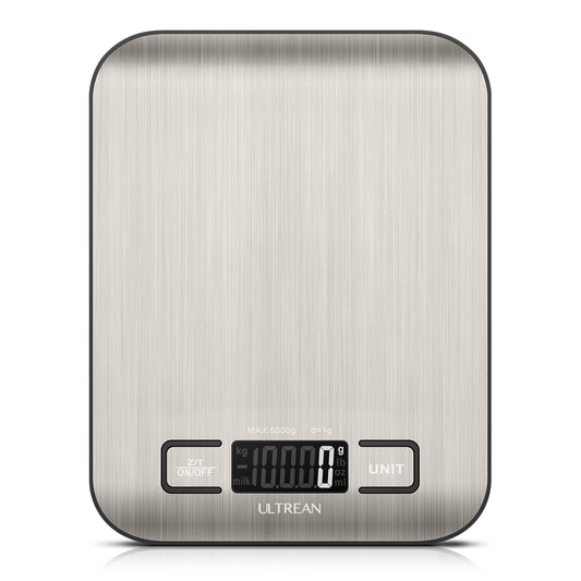 Digital Food Scale with Multiple Units and Tare Function