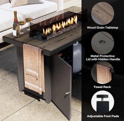 Propane Fire Pit Table