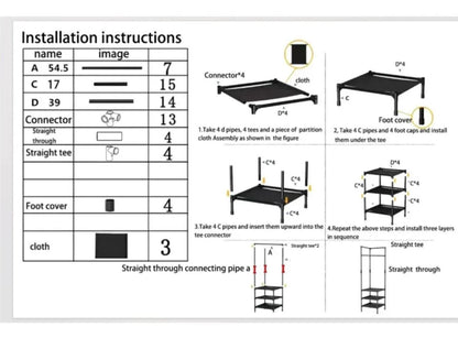 Corner Clothes Rack Stand Organizer