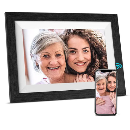 BSIMB 10.1'' Digital Picture Frame 32GB - Perfect Gifts for Friends/Family - Upload Photos&Videos from Anywhere via App/Email, Easy to Use, 1280X800 IPS Display, Support Micro SD Card and USB Drive