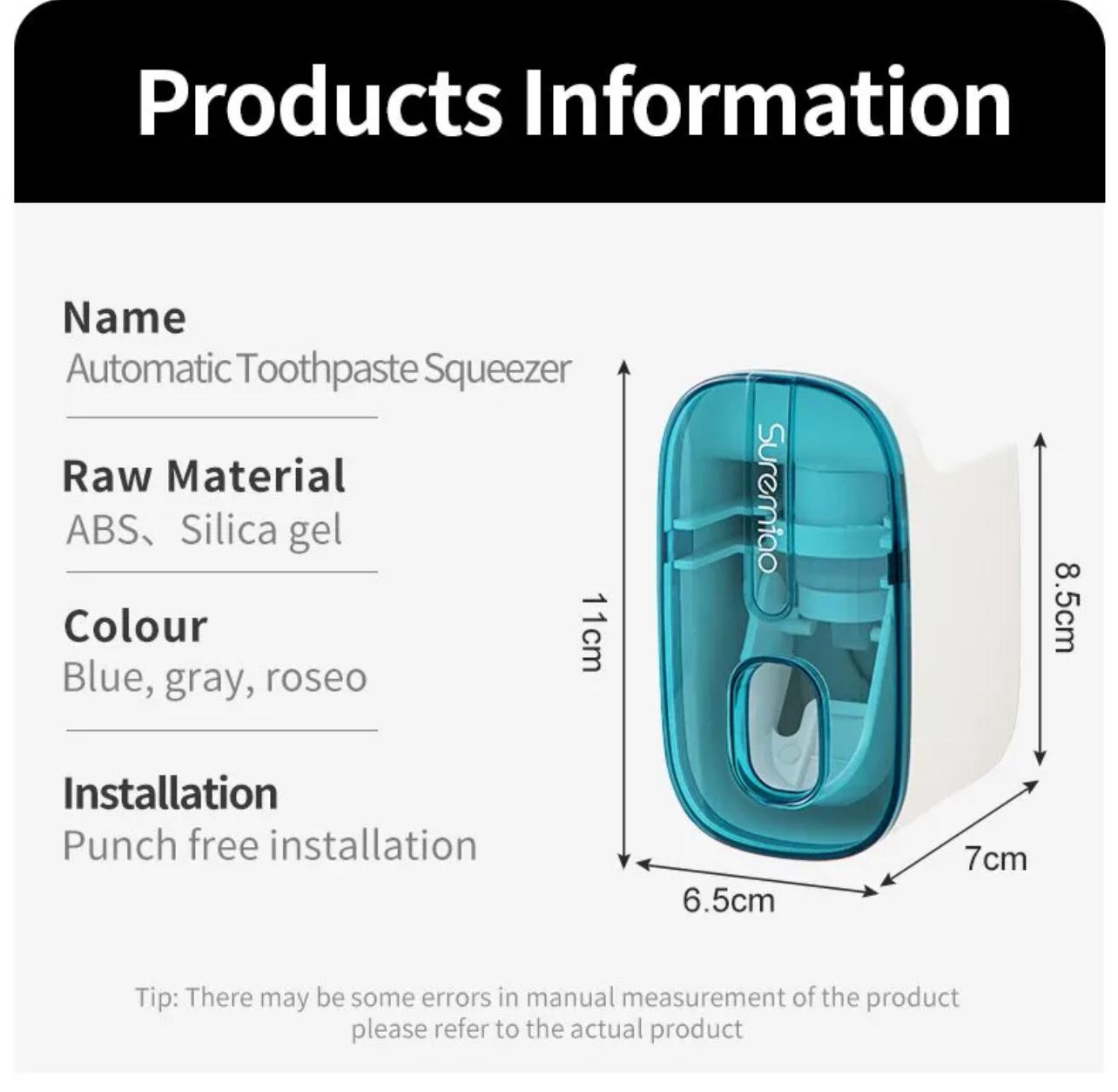 Automatic ToothPaste Dispenser