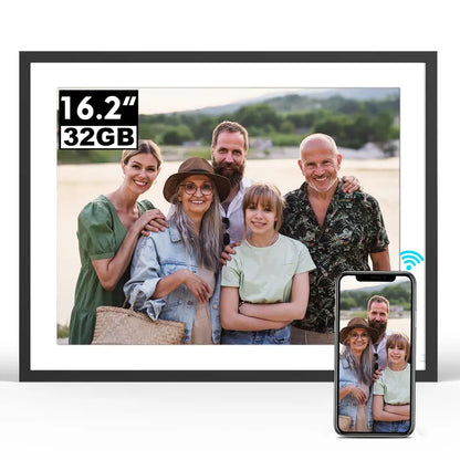 BSIMB 10.1'' Digital Picture Frame 32GB - Perfect Gifts for Friends/Family - Upload Photos&Videos from Anywhere via App/Email, Easy to Use, 1280X800 IPS Display, Support Micro SD Card and USB Drive