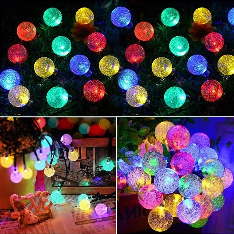 Solar String Lights Outdoor Fairy Light for Garden Decor