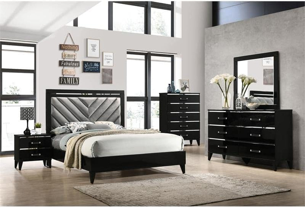 Furniture Chelsie Dresser, Black