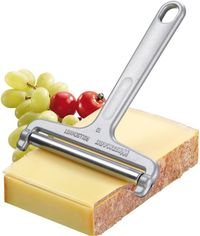 Germany Heavy Duty Stainless Steel Wire Cheese Slicer Angle Adjustable (Grey),7" X 3.9" X 0.2" -