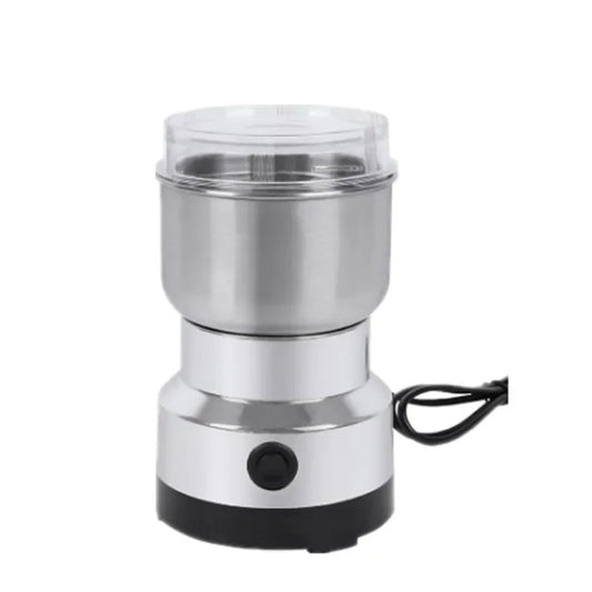 Electric Grinder Four Edged Blade Kitchen Cereal Nuts Beans Spices Grains Grinder Machine Multifunctional Home Coffee Grinder