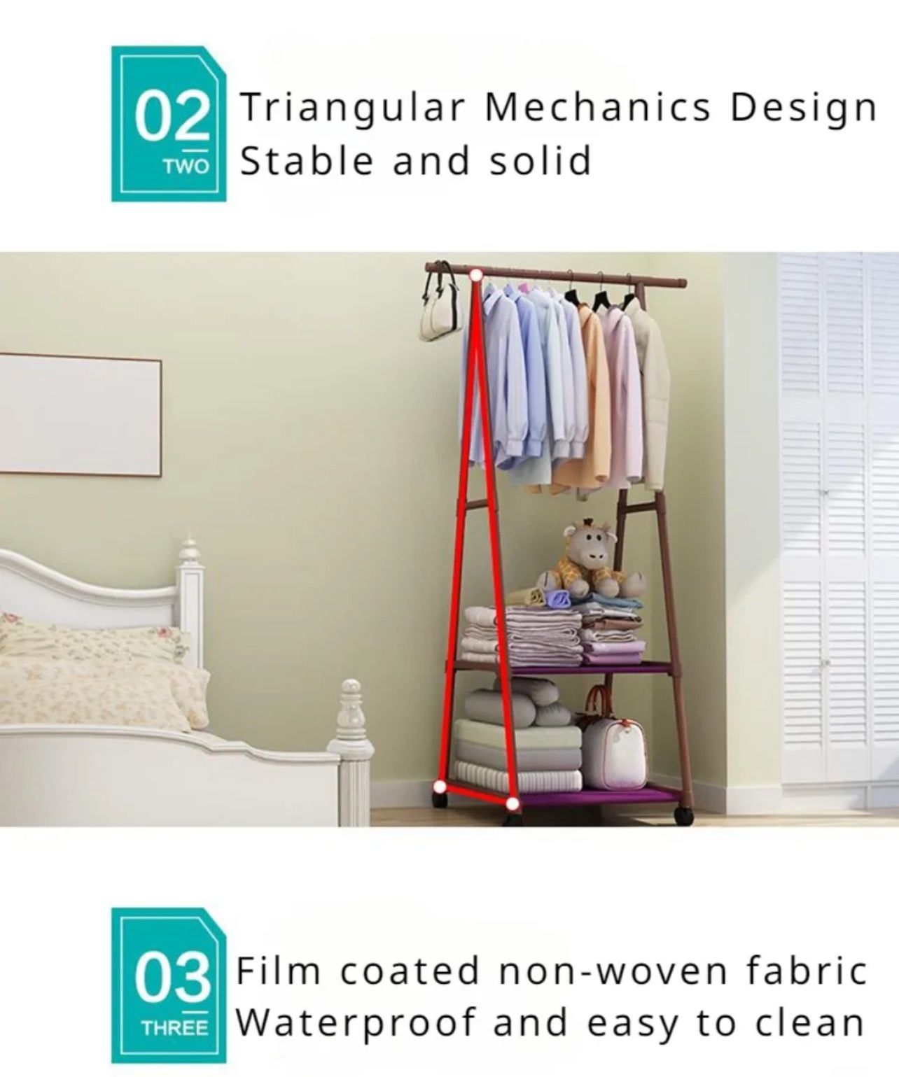 Movable Coat Rack