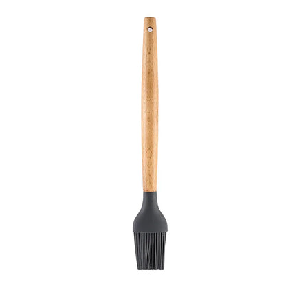 Kitchen Silicone Wooden Handle Kitchenware, Pot Shovel, Soup Spoon, Leaky Spoon, Cooking Tools, Kitchenware, Tableware