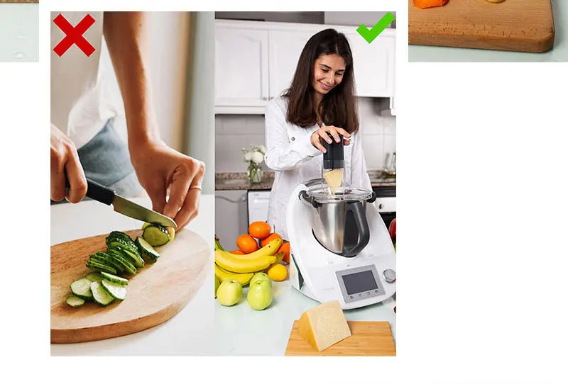 For Thermomix TM5 TM6 Mixer Blender Vegetable Peeler Cheese Slicer Cutter kitchen TM6 And TM5 Accessories (A Cutter Set)