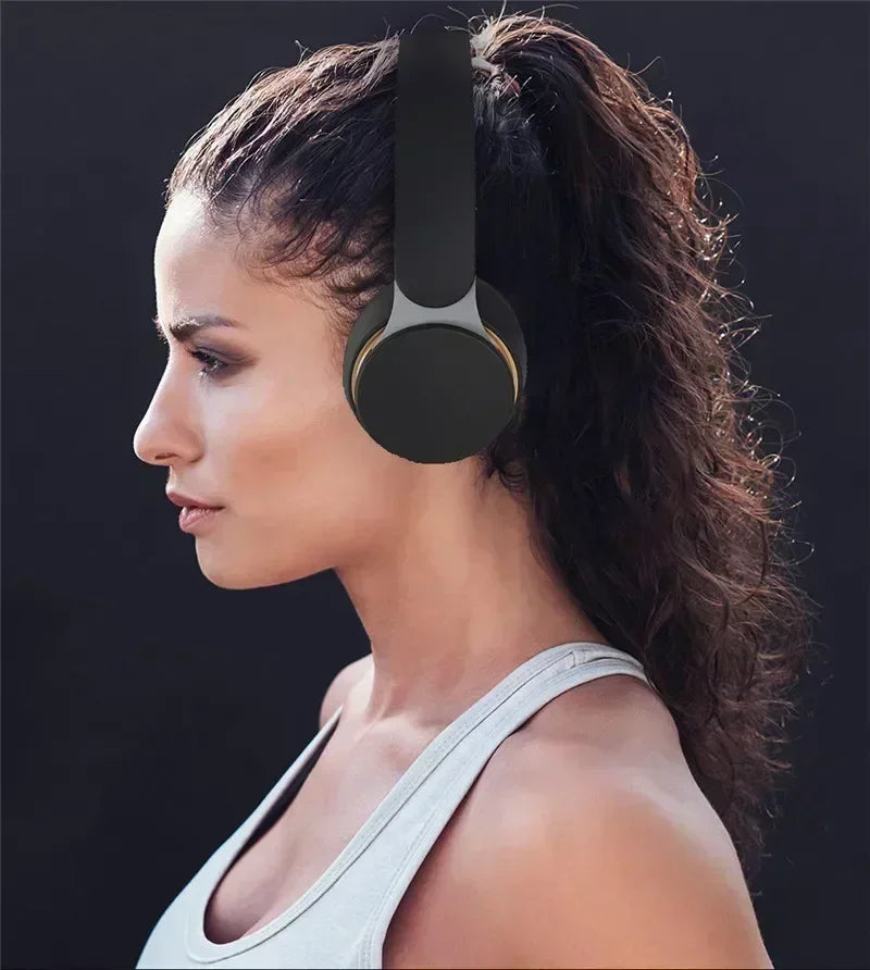 07S Wireless Headphones Earphone Bluetooth+TF HIFI Heavy Bass Headsets Play+3.5mm AUX 3 Modes Foldable Adjustable Stereo Gaming