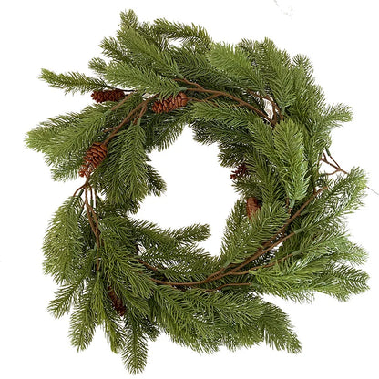 Christmas Garland Artificial Pine Needles Rattan Green Plants Hanging Ornament For Fireplace Staircase Xmas New Year Decor 2025