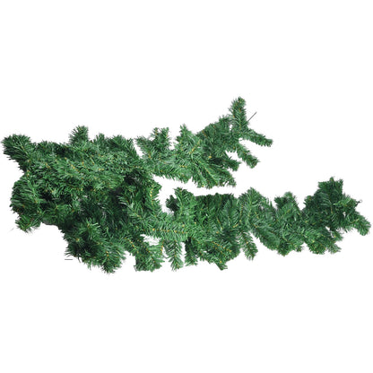 270cm Artificial Fir Wreath Christmas Artificial Green Garland Wreath Xmas Home Party Christmas Decoration Pine Tree Rattan