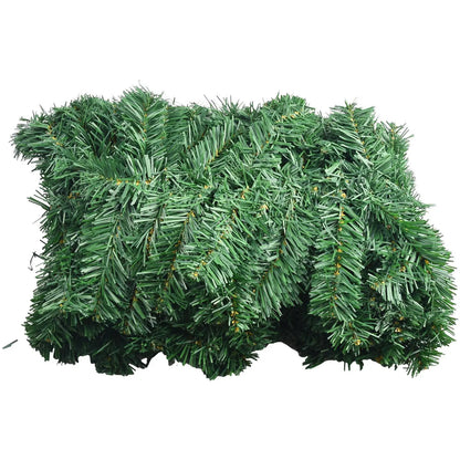 270cm Artificial Fir Wreath Christmas Artificial Green Garland Wreath Xmas Home Party Christmas Decoration Pine Tree Rattan