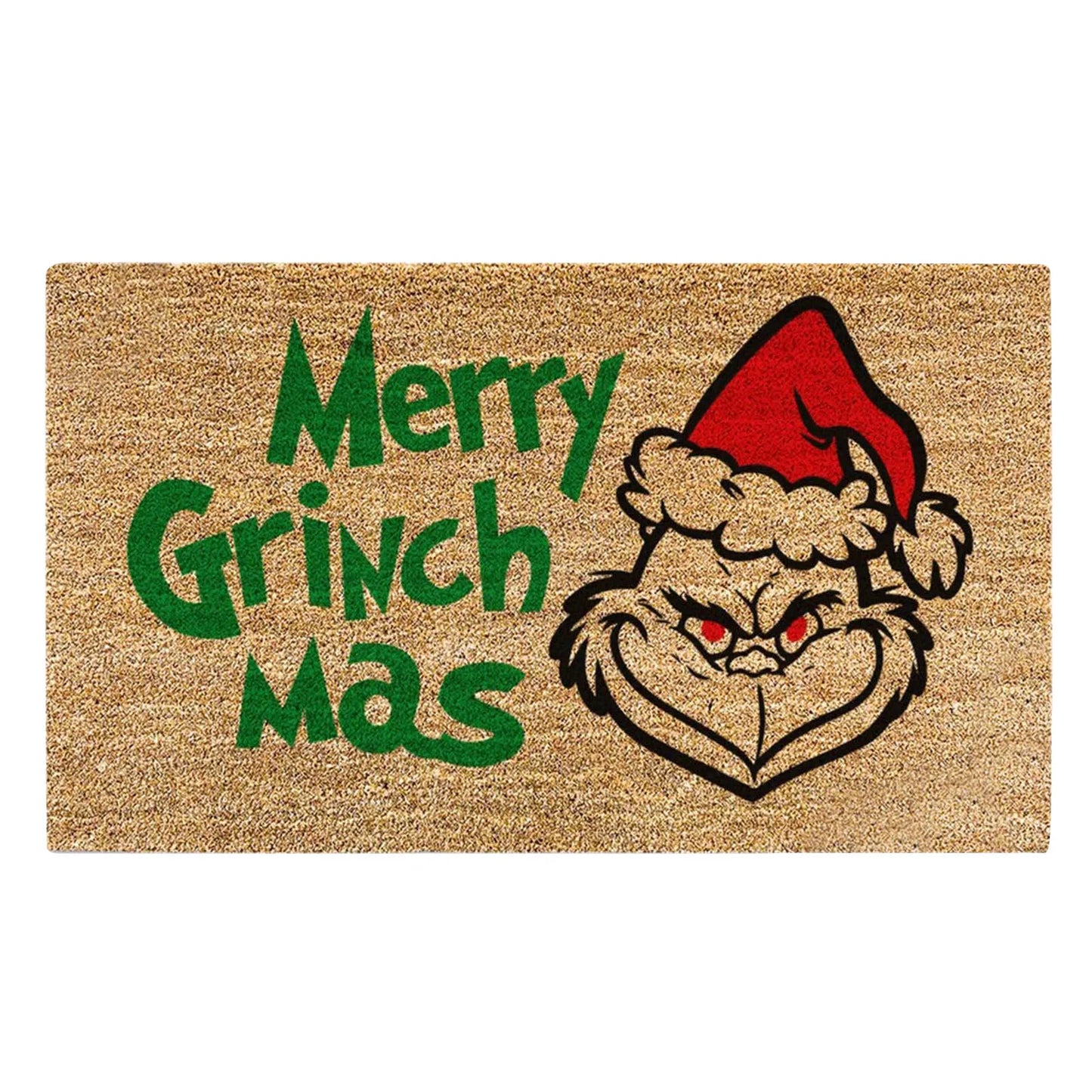 Xmas Welcome Christmas Mat Non-Slip And Washable Doormat Decoration Door Mat Entrance Rugs 40x60 cm/15.7x23.6 inches