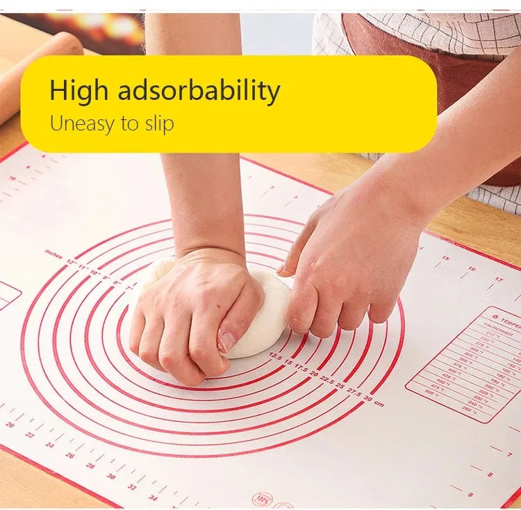 1PCS Kneading Dough Mat Silicone Baking Mat Pizza Cake Dough Maker Kitchen Cooking Grill Gadgets Bakeware