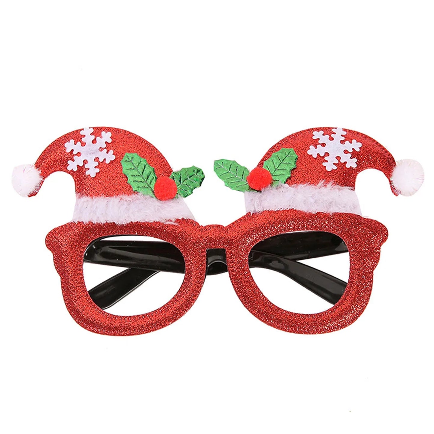 2024 Adult And Kids Christmas Xmas Decor New Year Gift Santa Snowman Glasses Christmas Glasses Frame Christmas Decorations