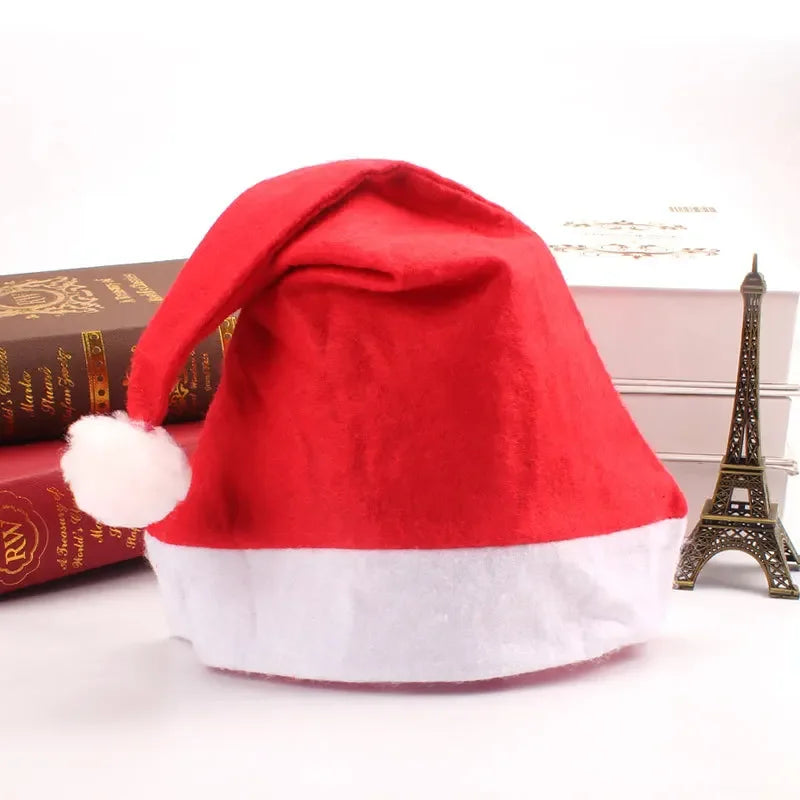 Christmas Hats New Year Santa Claus  Snowman ElK Cap For Kindergarten Home Party  Adult Xmas Gift Decoration