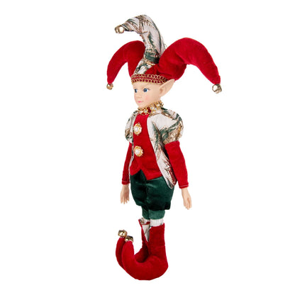 Elf Red Gold Plush Doll Elf Toy Christmas Tree Ornaments New Year Holiday Best Gifts For Kids Navidad Natal adornos de navidad