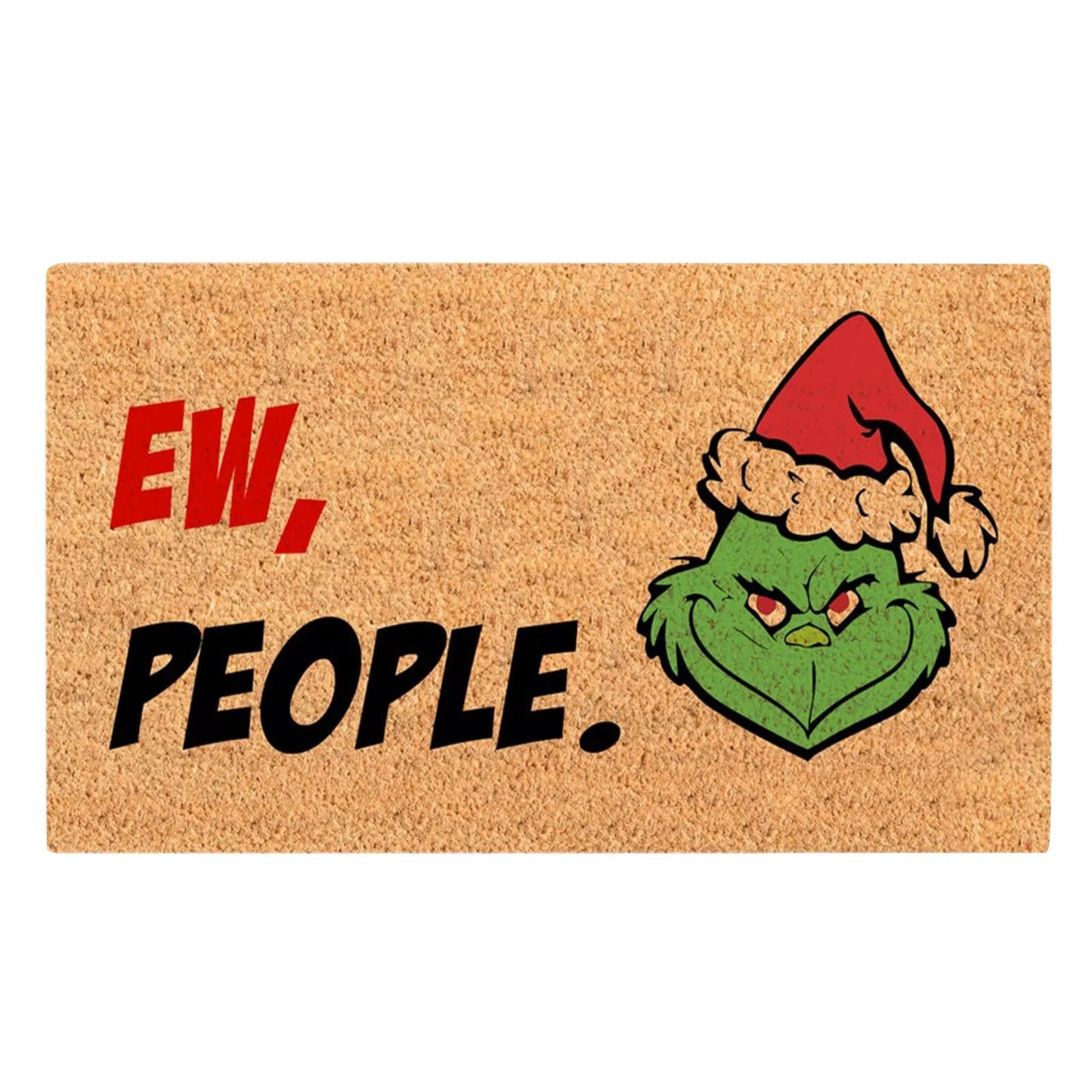 Xmas Welcome Christmas Mat Non-Slip And Washable Doormat Decoration Door Mat Entrance Rugs 40x60 cm/15.7x23.6 inches