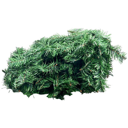 270cm Artificial Fir Wreath Christmas Artificial Green Garland Wreath Xmas Home Party Christmas Decoration Pine Tree Rattan