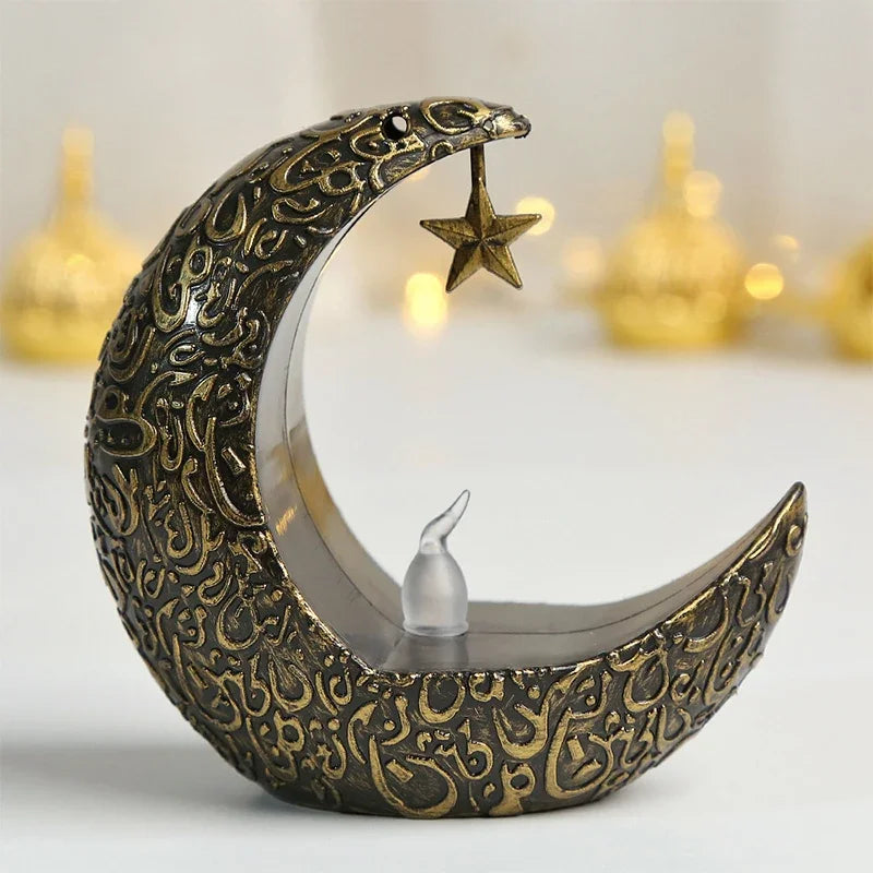 Candle Holder Middle East Style Star Moon Style Candlestick Modern Romantic Christmas Home Wedding Party Decoration Supplies