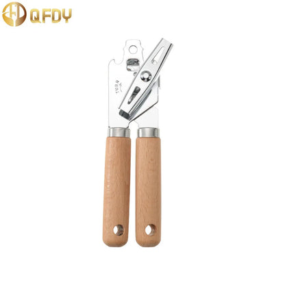 Kitchen gadget set of 9 pieces With Wooden Handle Can Opener Baking Set Cooking Tool Kitchenware Pizza Peeler Cheese Knife