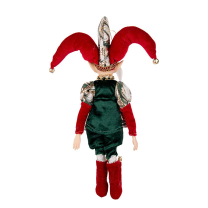 Elf Red Gold Plush Doll Elf Toy Christmas Tree Ornaments New Year Holiday Best Gifts For Kids Navidad Natal adornos de navidad