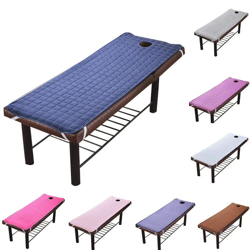 Salon Table Bed Sheet Beds Mattress Multi Sizes Colors