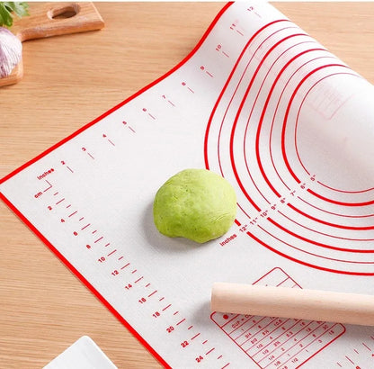 1PCS Kneading Dough Mat Silicone Baking Mat Pizza Cake Dough Maker Kitchen Cooking Grill Gadgets Bakeware