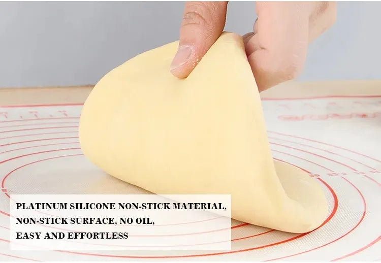 1PCS Kneading Dough Mat Silicone Baking Mat Pizza Cake Dough Maker Kitchen Cooking Grill Gadgets Bakeware