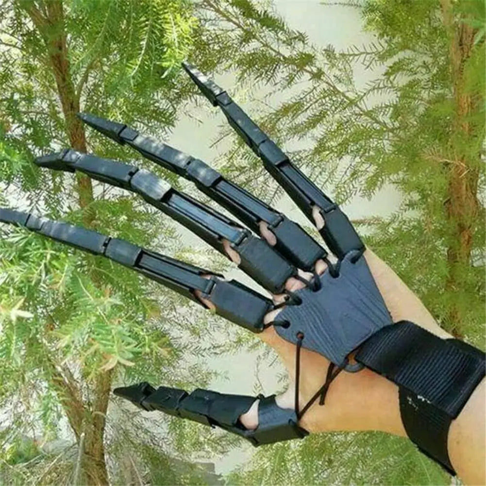 1 PC ABS Halloween  Articulated  Fingers 3D Extensions Fingers Cosplay Party Decoration Props Drop Shipping