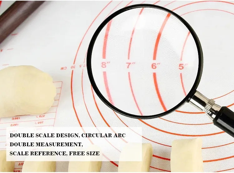 1PCS Kneading Dough Mat Silicone Baking Mat Pizza Cake Dough Maker Kitchen Cooking Grill Gadgets Bakeware