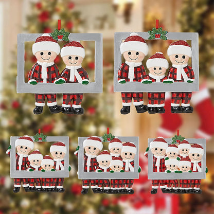 Christmas Pendant DIY Personal Family Christmas Decorations For Home 2023 Navidad Christmas Tree Hanging Ornament New Year 2024