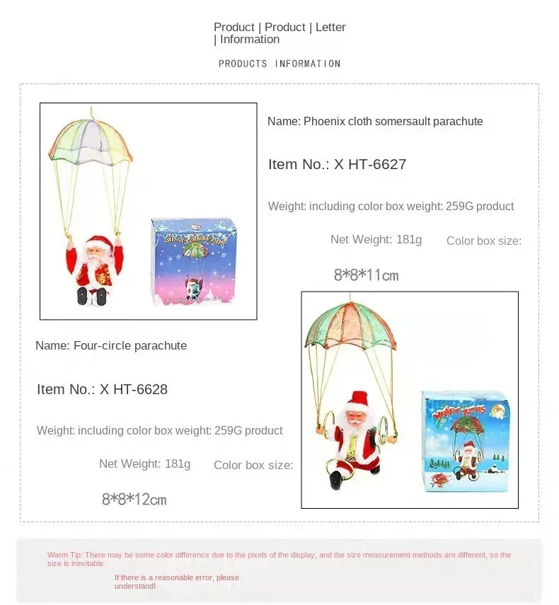 Christmas Decoration Electric Ladder Santa Claus Climbing Beads Santa Claus Children's Gift Mall Christmas Tree Decoration