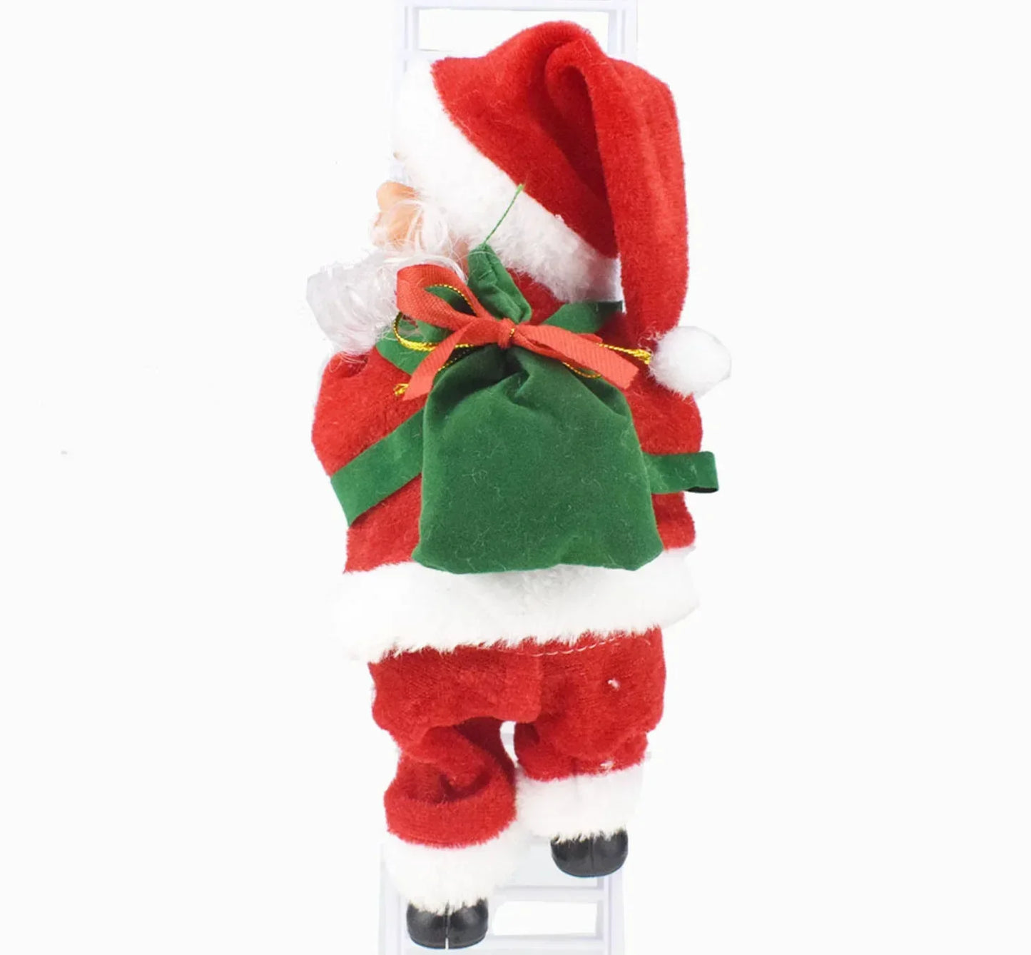 Christmas Decoration Electric Ladder Santa Claus Climbing Beads Santa Claus Children's Gift Mall Christmas Tree Decoration