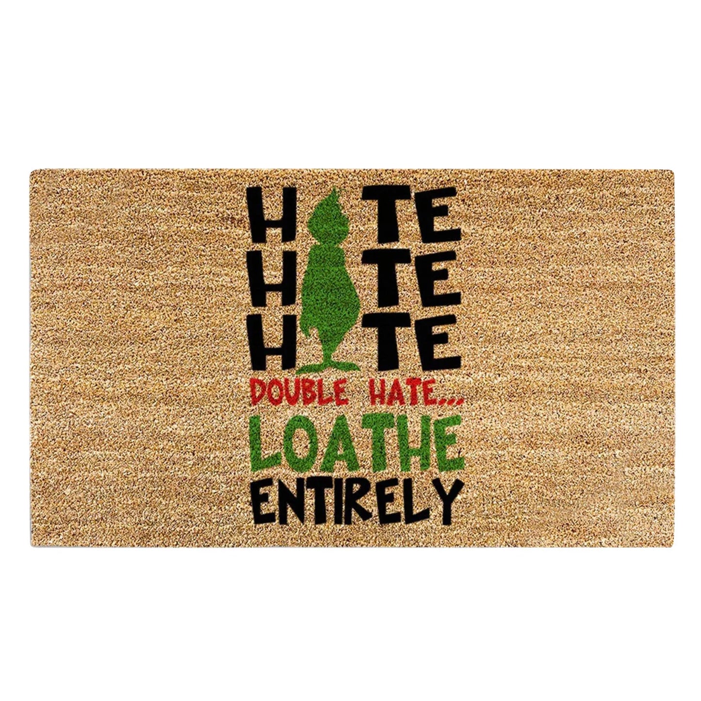 Xmas Welcome Christmas Mat Non-Slip And Washable Doormat Decoration Door Mat Entrance Rugs 40x60 cm/15.7x23.6 inches