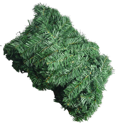 270cm Artificial Fir Wreath Christmas Artificial Green Garland Wreath Xmas Home Party Christmas Decoration Pine Tree Rattan