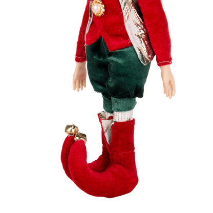 Elf Red Gold Plush Doll Elf Toy Christmas Tree Ornaments New Year Holiday Best Gifts For Kids Navidad Natal adornos de navidad