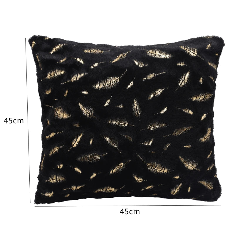 Fleece Cushion Cover Plush Pillow Case  45*45cm