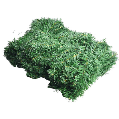 270cm Artificial Fir Wreath Christmas Artificial Green Garland Wreath Xmas Home Party Christmas Decoration Pine Tree Rattan