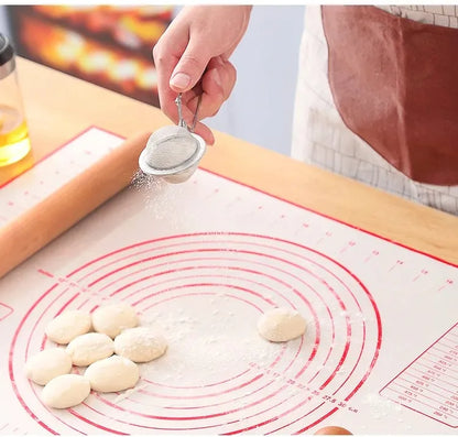 1PCS Kneading Dough Mat Silicone Baking Mat Pizza Cake Dough Maker Kitchen Cooking Grill Gadgets Bakeware
