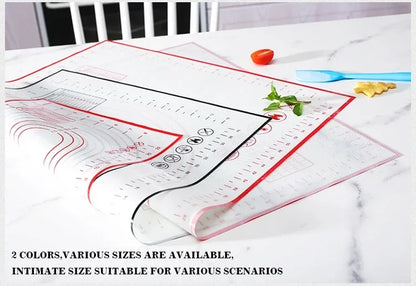 1PCS Kneading Dough Mat Silicone Baking Mat Pizza Cake Dough Maker Kitchen Cooking Grill Gadgets Bakeware