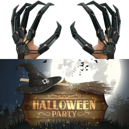 1 PC ABS Halloween  Articulated  Fingers 3D Extensions Fingers Cosplay Party Decoration Props Drop Shipping