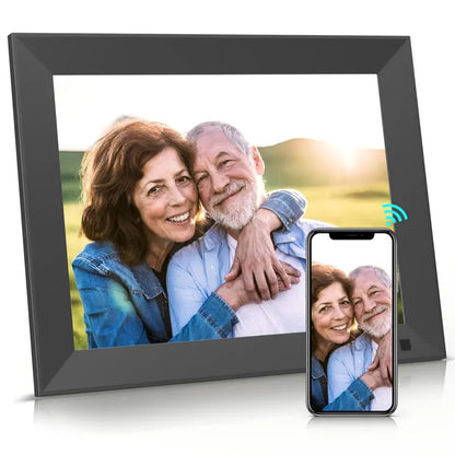 BSIMB 10.1'' Digital Picture Frame 32GB - Perfect Gifts for Friends/Family - Upload Photos&Videos from Anywhere via App/Email, Easy to Use, 1280X800 IPS Display, Support Micro SD Card and USB Drive