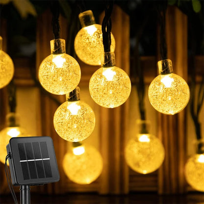 Solar String Lights Outdoor Fairy Light for Garden Decor