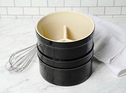 Ceramic / Porcelain round Utensil Crock