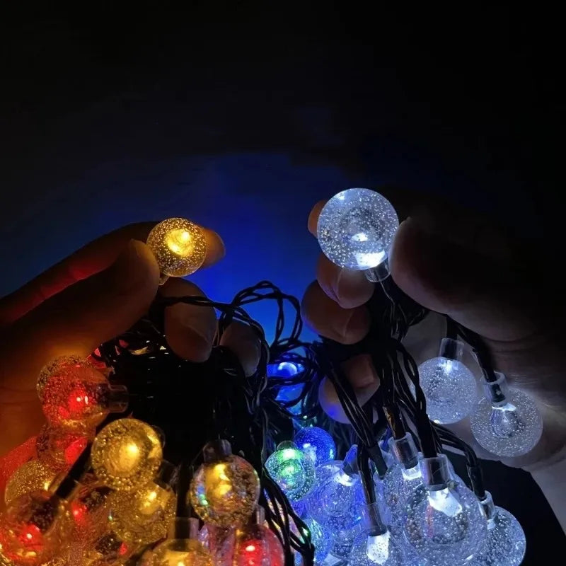 Solar String Lights Outdoor Fairy Light for Garden Decor