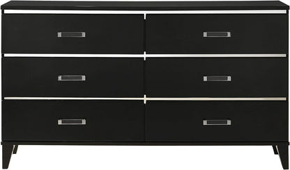 Furniture Chelsie Dresser, Black